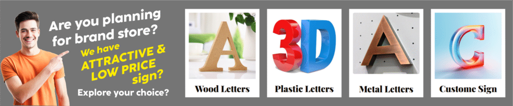 sign banner